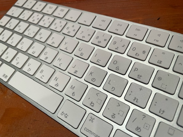 Apple Mac アップル マック マジック キーボード Magic Wireless Keyboard ワイヤレス 日本語配列 A1644/動作確認済/美品/全国一律送料無料_画像4