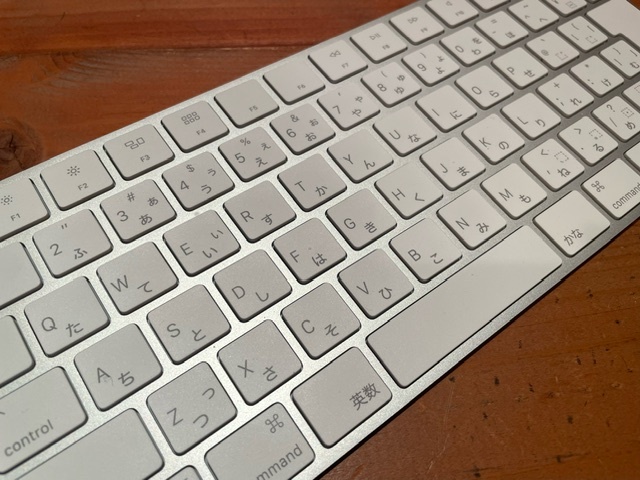 Apple Mac アップル マック マジック キーボード Magic Wireless Keyboard ワイヤレス 日本語配列 A1644/動作確認済/美品/全国一律送料無料_画像5