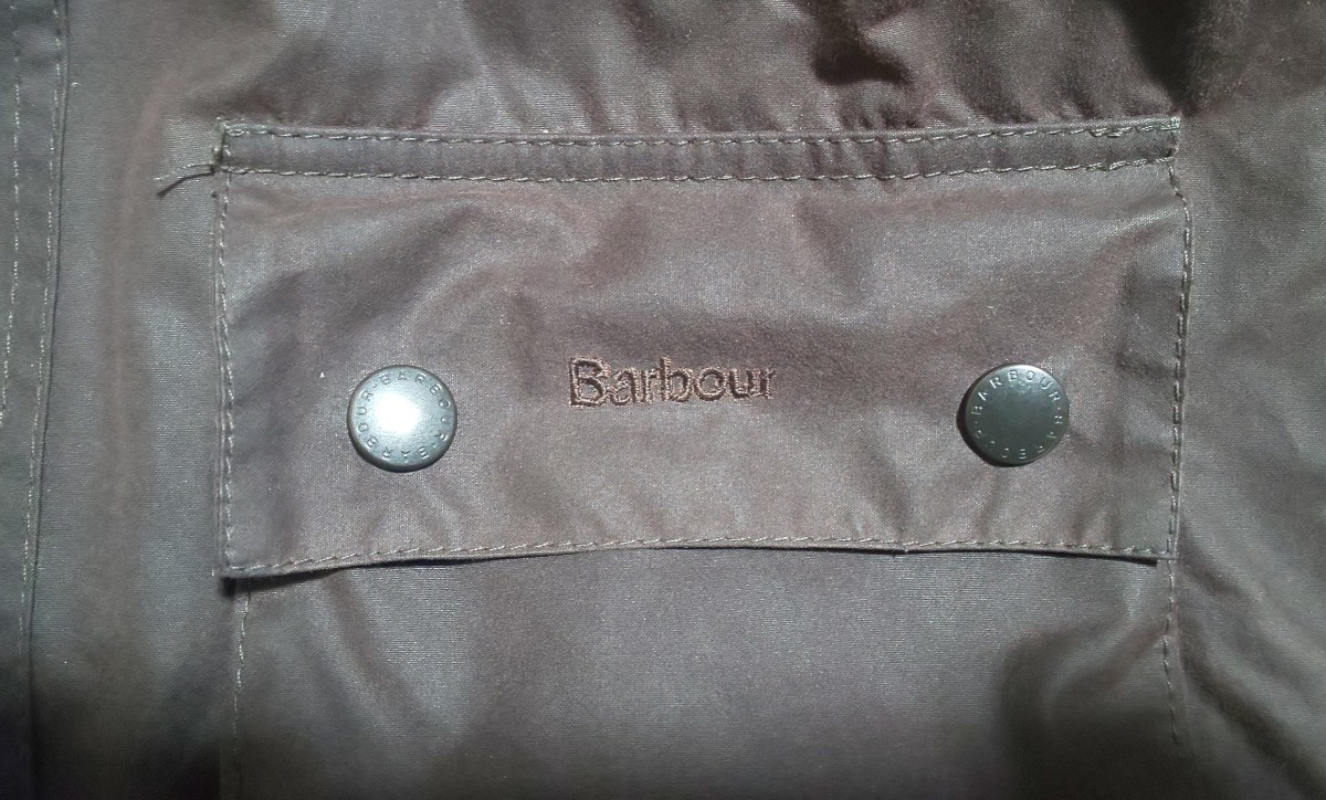 Barbour BEDALE バブアー ビデイル オイルドジャケット 英国製 34 ラスティック ブラウンBARBOUR classic クラシックビデイル 美品 正規_画像8