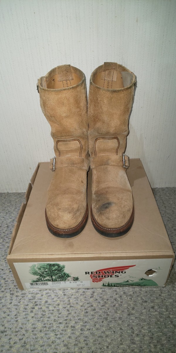 RED WING Red Wing 9269 rough out engineer boots 8.5D