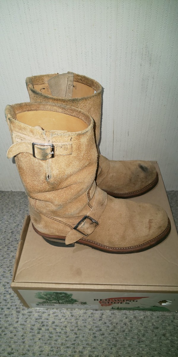 RED WING Red Wing 9269 rough out engineer boots 8.5D