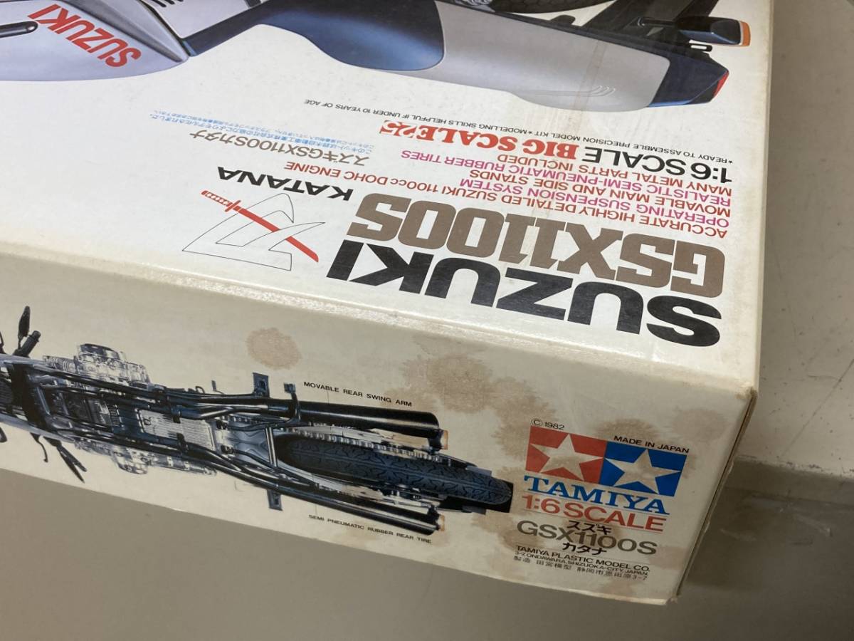 #TAMIYA#1/6 BIG-SCALE SUZUKI GSX1100S KATANA/ Suzuki GSX 1100S Katana #ITEM 16025#6800# не использовался # * быстрое решение *