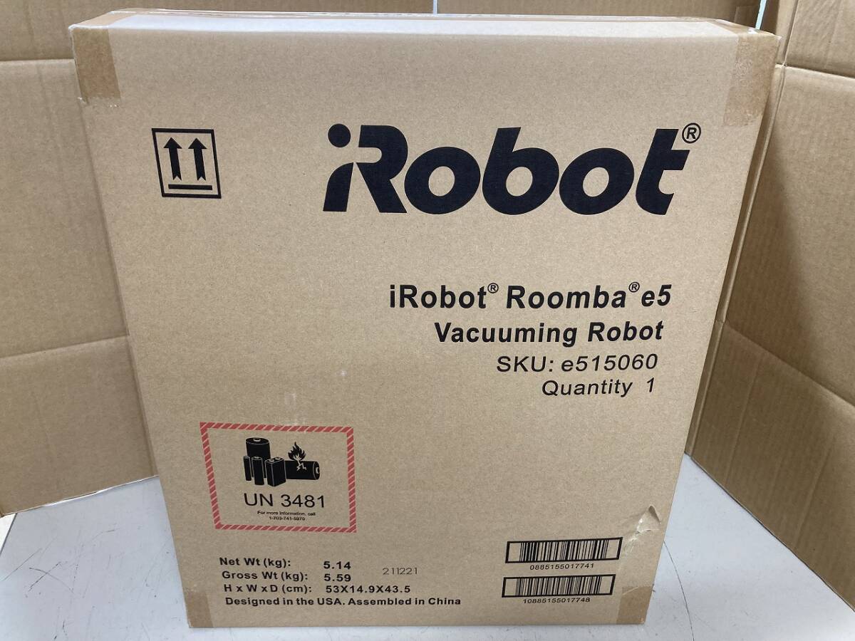 ■iRobot■ロボットクリーナー■Roomba ルンバ e5 [e515060]■新品■　★即決★_画像5