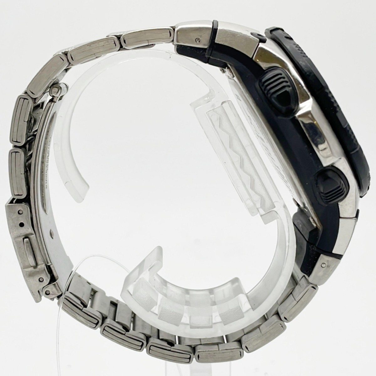 【67305】カシオ　CASIO　ウェーブセプター　メンズ腕時計　WVA-107HJ　SS　QZ_画像3