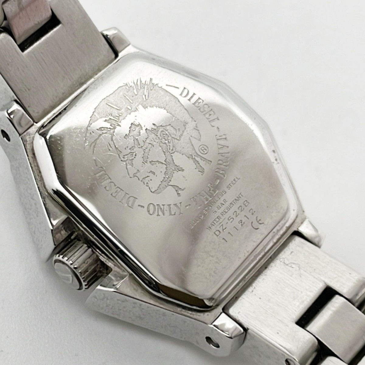 【56803】箱付き　ディーゼル　DIESEL　レディース腕時計　DZ-5228　SS　QZ_画像5