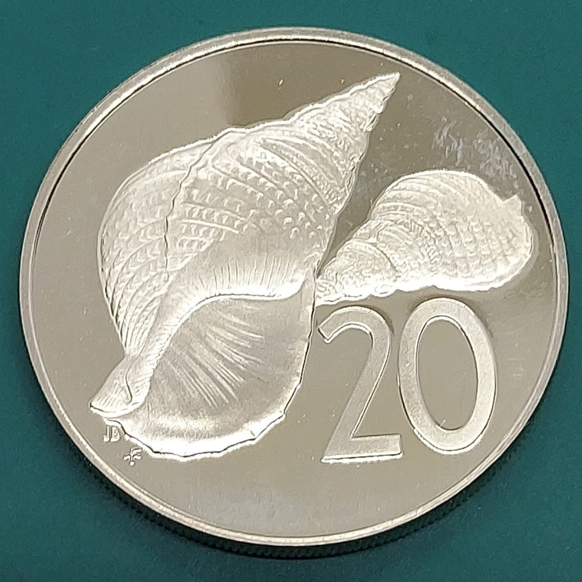 【60208】未使用品　クック諸島　1976年　50セント　20セント　10セント　おまとめ3点　世界コイン　貨幣　_画像5