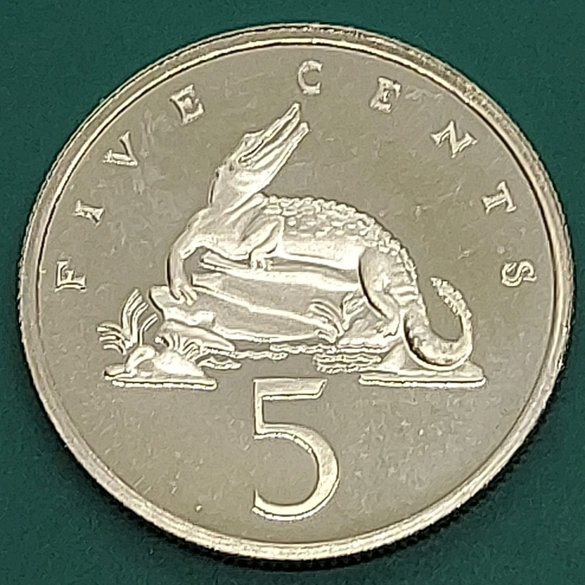 【60211】未使用品　ジャマイカ　5セント(1976年)　5セント(1977年)　1セント(1976年)　おまとめ3点　世界コイン　硬貨　コレクション品_画像5