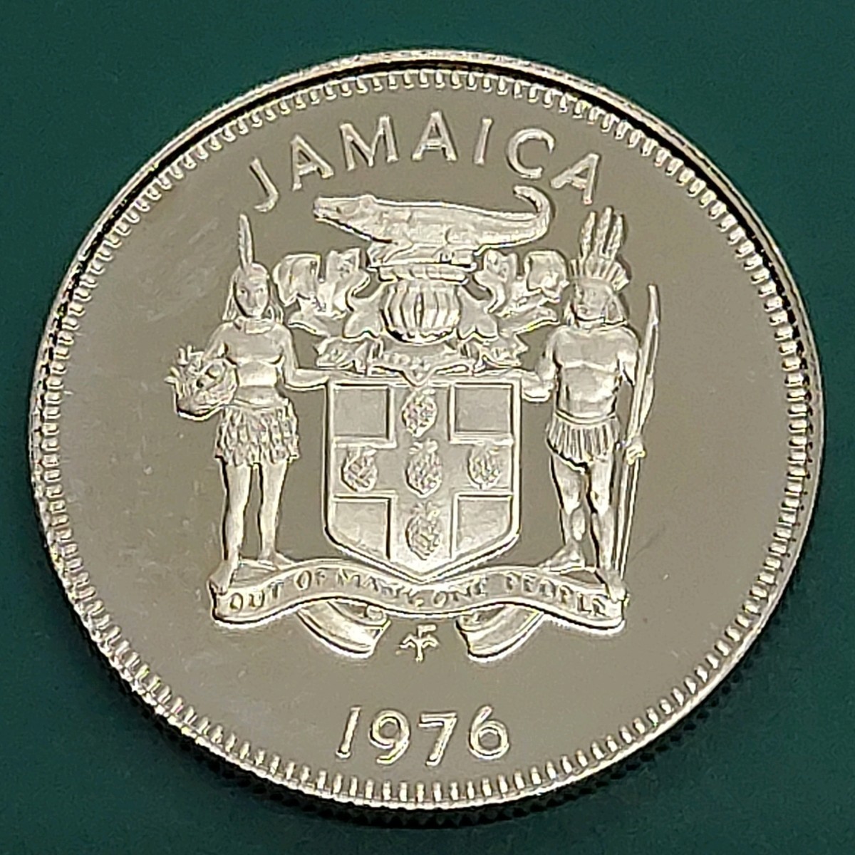 【60211】未使用品　ジャマイカ　5セント(1976年)　5セント(1977年)　1セント(1976年)　おまとめ3点　世界コイン　硬貨　コレクション品_画像4