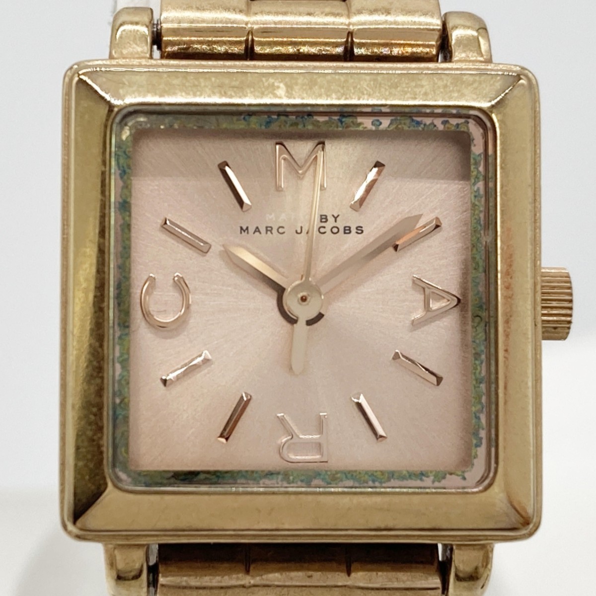 【60501】箱、保証書、コマ付き マークバイマークジェイコブス レディース腕時計 MARC BY MARC JACOBSの画像1