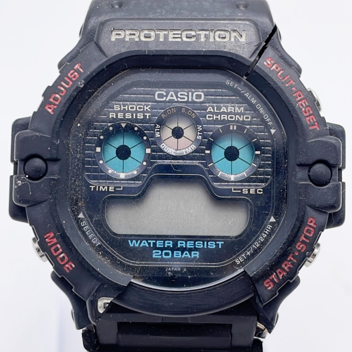 【61106】カシオ　CASIO　Gショック　メンズ腕時計　DW-5900　SS　デジタル　ラバー　QZ_画像1
