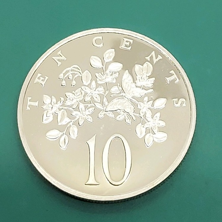 【60211】未使用品 ジャマイカ 1976年 25セント 20セント 10セント おまとめ3点 世界コイン 硬貨 貨幣 コレクション品の画像7