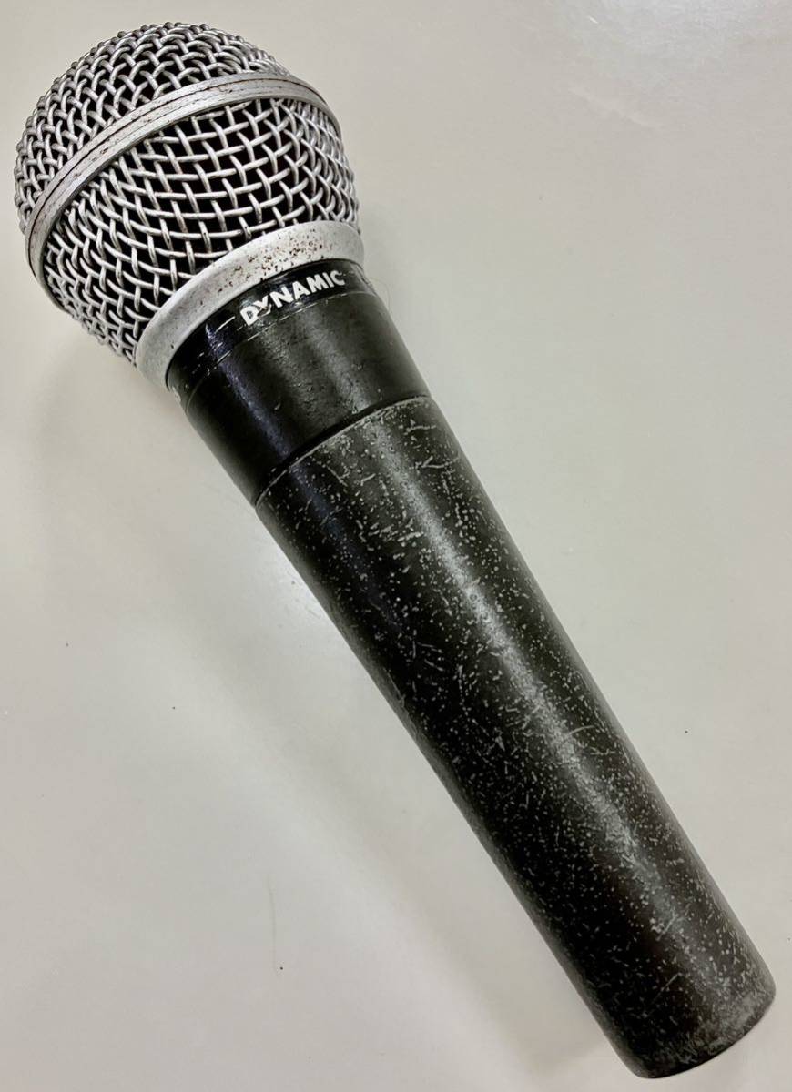 1円~SHURE シェアー SM58 ダイナミックマイク DYNAMIC 中古品 音出し確認OK_画像1