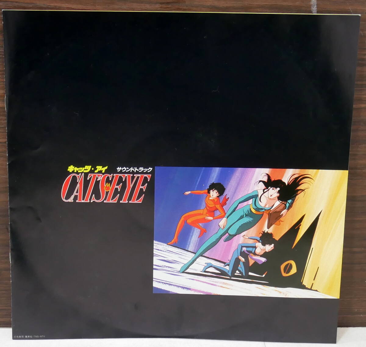 ▲(R602-E172)LP レコード キャッツ・アイ CATS・EYE 帯付き サウンドトラック 歌 杏里 キャシィ・リン アニメ・フォト・パンフレット付きの画像6