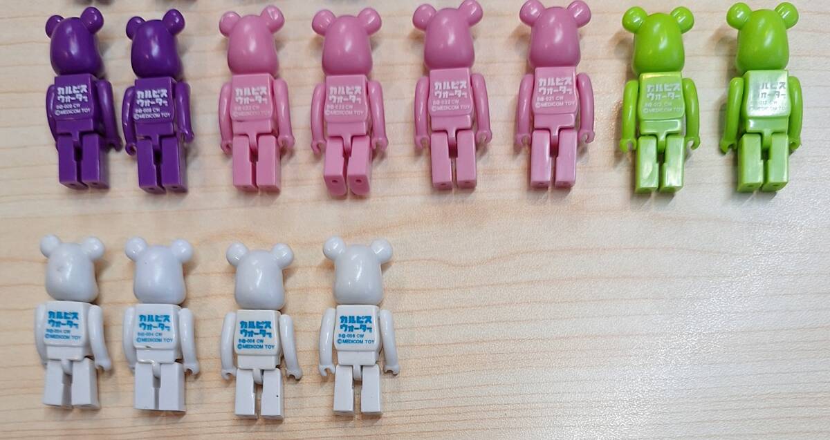 ベアブリック カルピスウォーター 夏コイ 不揃い 28個まとめ売り/ BE@RBRICK_画像6