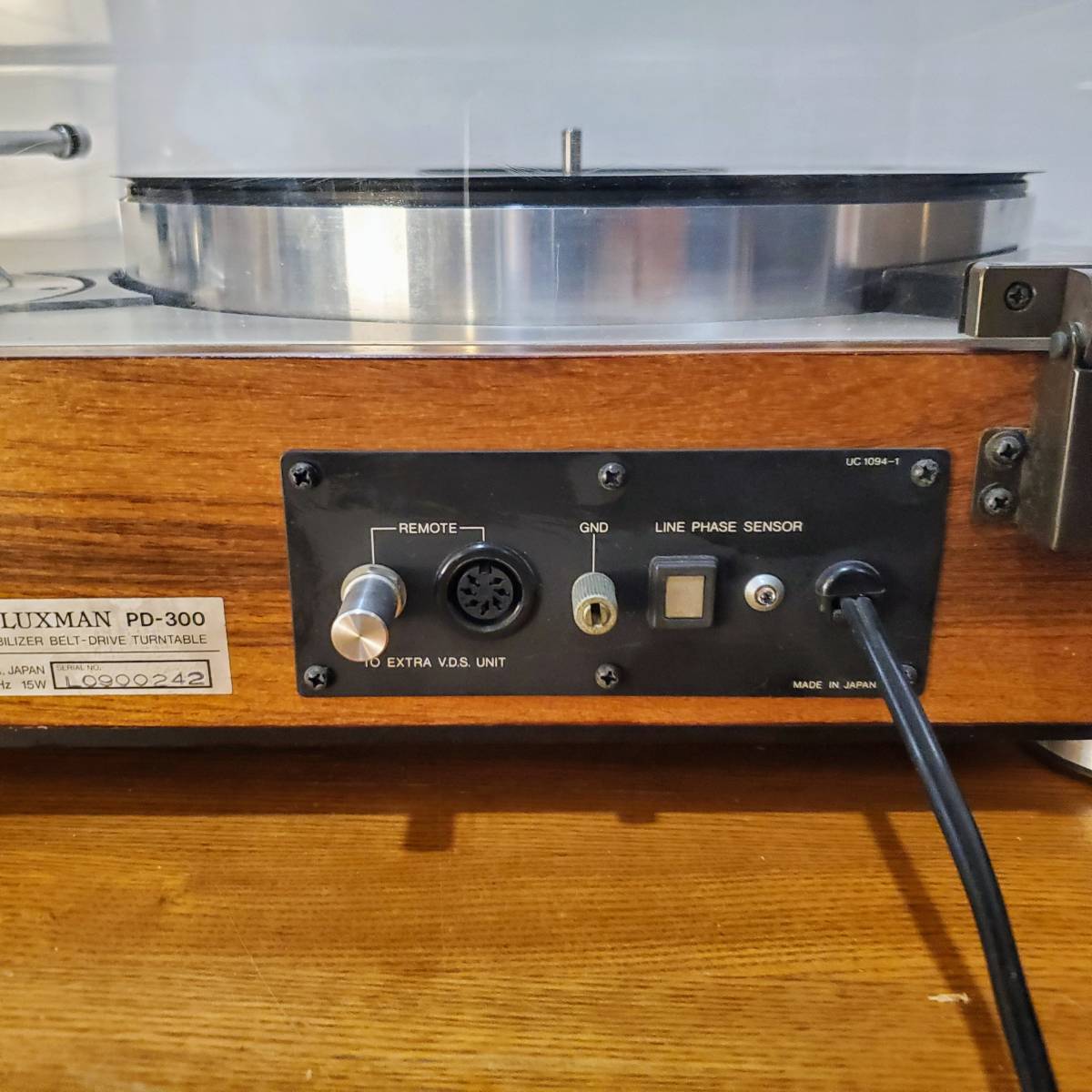 LUXMAN PD-300 ターンテーブル ラックスマン レコードプレーヤー /AUDIO CRAFT AC-300C_画像9