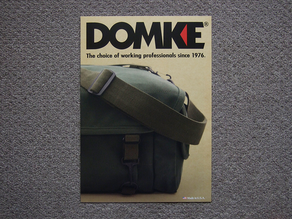 [ catalog only ]DOMKE Don ke2019.02 inspection F-1X F-2 F-3X F-4AF F-6 F-7 F-8 F-9 F-10 J-1 J-2 J-3 pouch wax wear burr stick 
