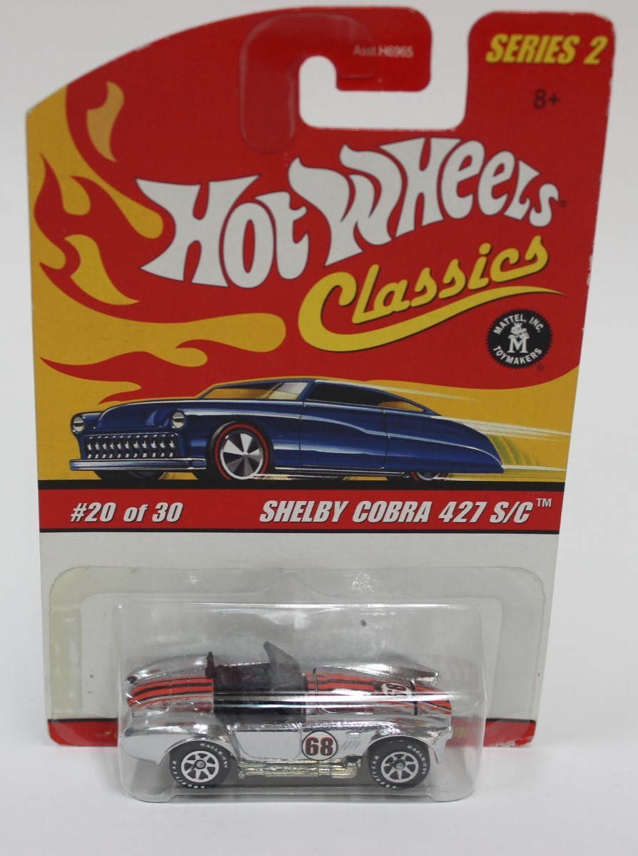 ホットウィール・クラシックス　シェルビー・コブラ427 S/C　クロームシルバー/Hotwheels Classics SHELBY COBRA 427 S/C Special Paint _画像1