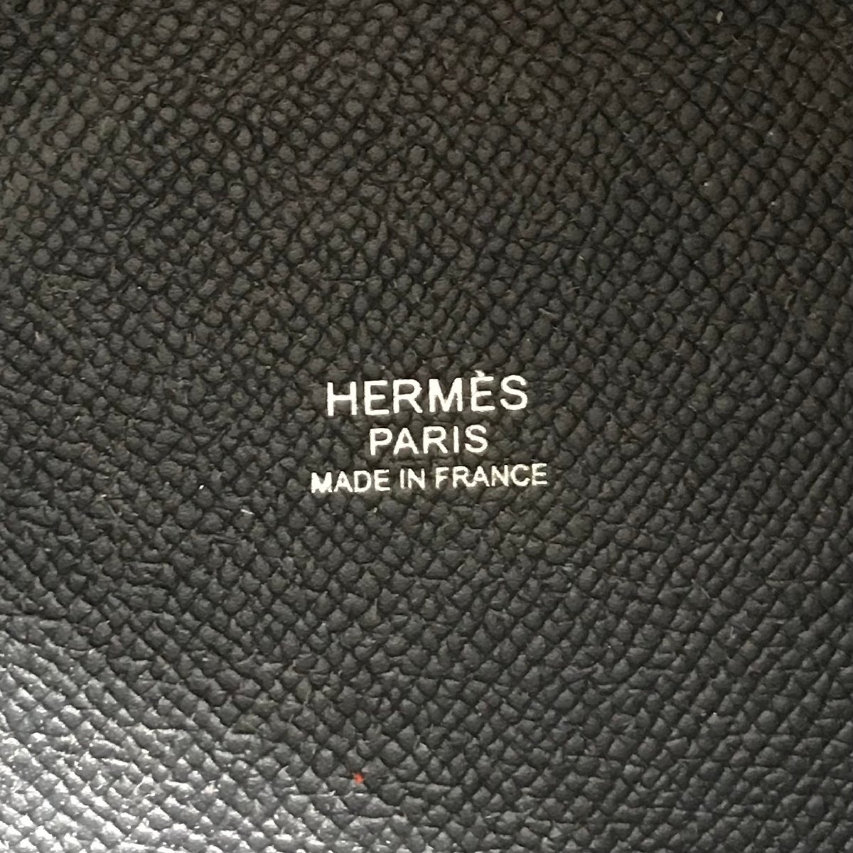 1円 HERMES エルメス ピコタンロック トレサージュ PM エプソン アンクル ブリック ブラック ハンド バッグ P金具 C刻印 k740_画像8