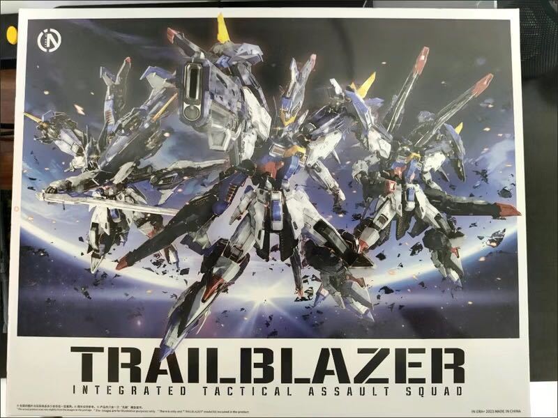 Infinite 【IN 先駆 Dimension 新品未開封 ERA+/無限新星】1/100 未組立プラモデル SNAA TRAILBLAZER ks35_画像8