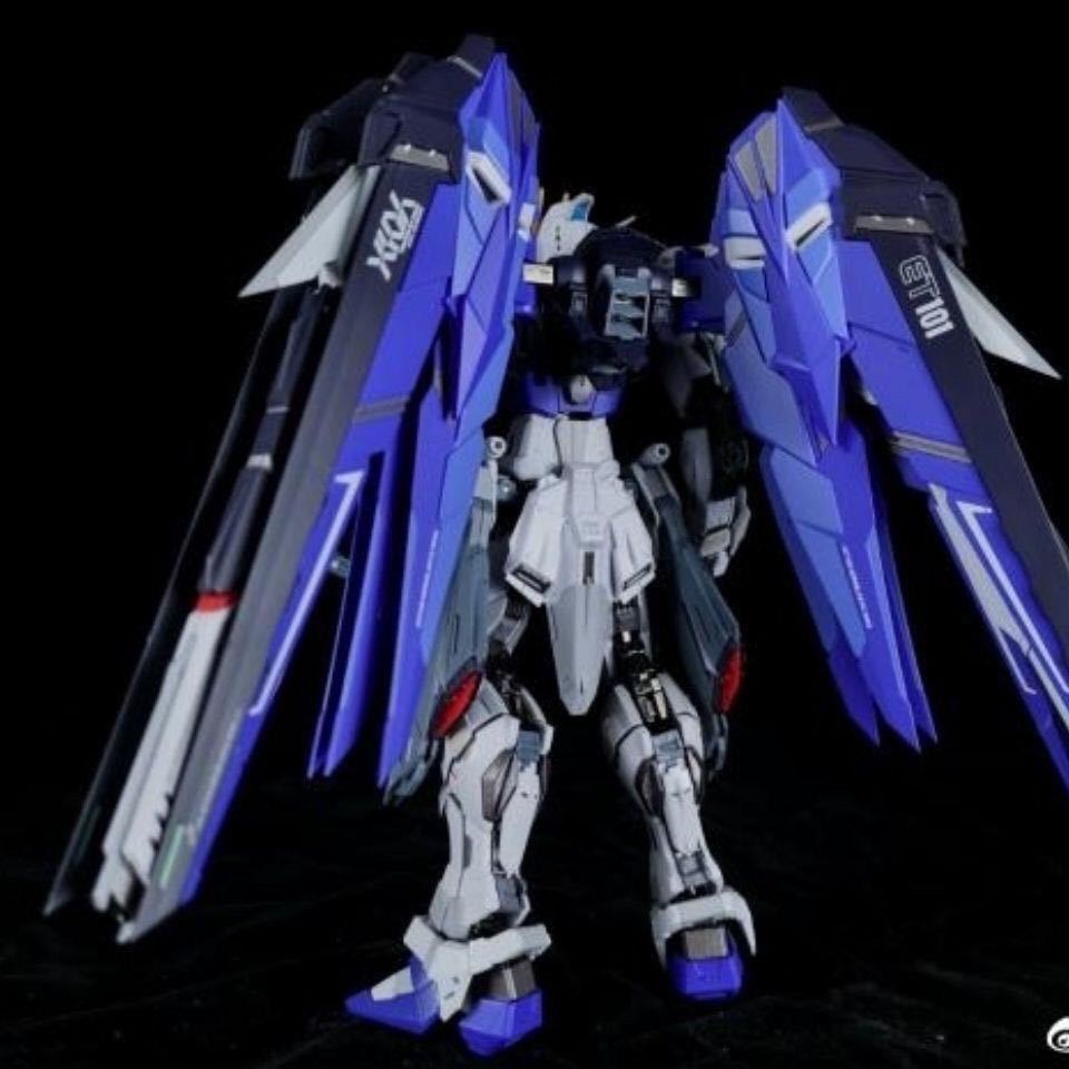 ロボットヒーロー SRモデル フリーダムガンダム 非メタルビルド 1/100 未使用 合金完成品 可動フィギュア ks42_画像5