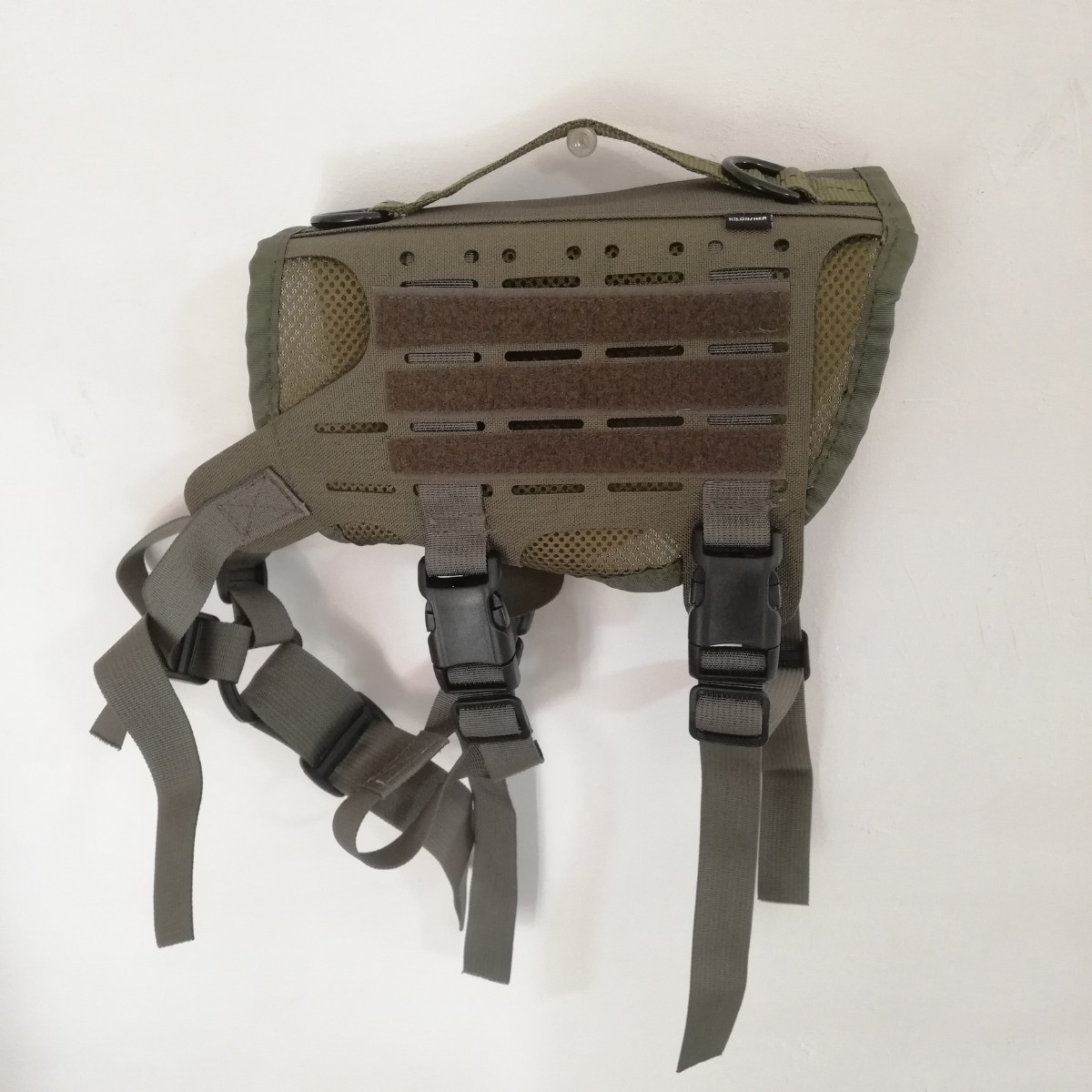 KILONINER キロナイナー M4 Tactical MOLLE Vest Laser Cut Mサイズ RANGER GREEN 未使用品 [レンジャーグリーン 犬 ハーネス ドッグ]