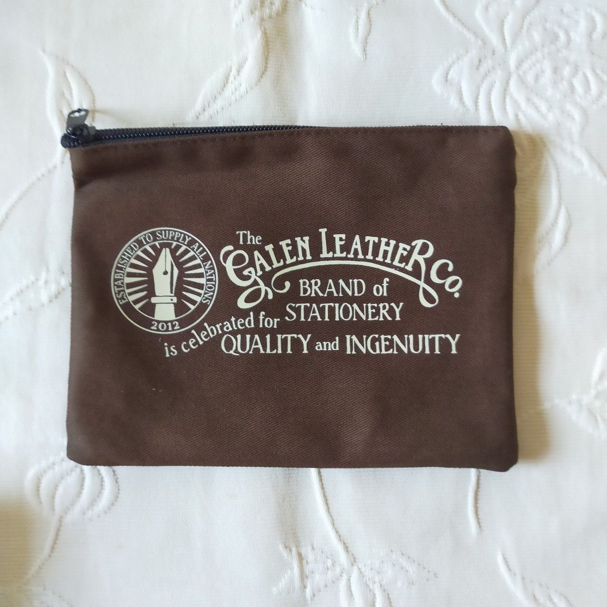 ガレンレザー Galen leather ペンケース（10本挿し）＊クレイジーホーススモーキー＊海外正規品