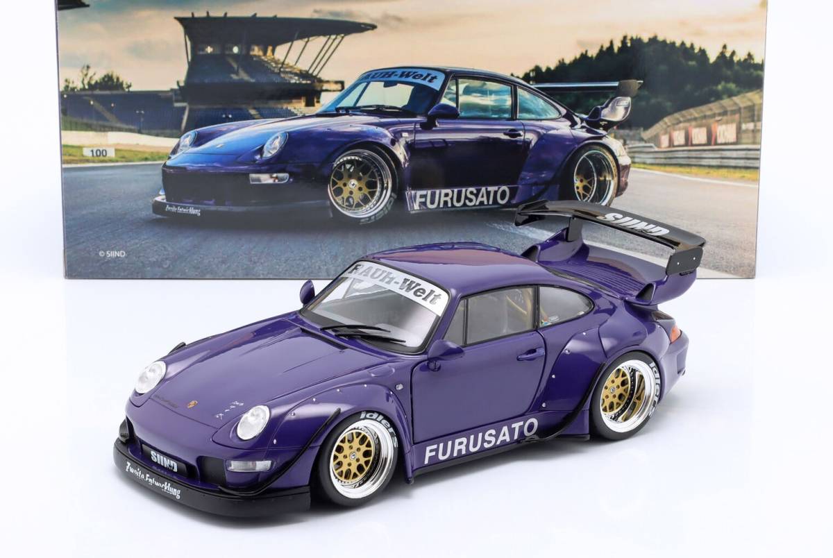 1:18 Werk83 ポルシェ 911 (993) RWB Rauh-Welt Furusato Porsche_画像1