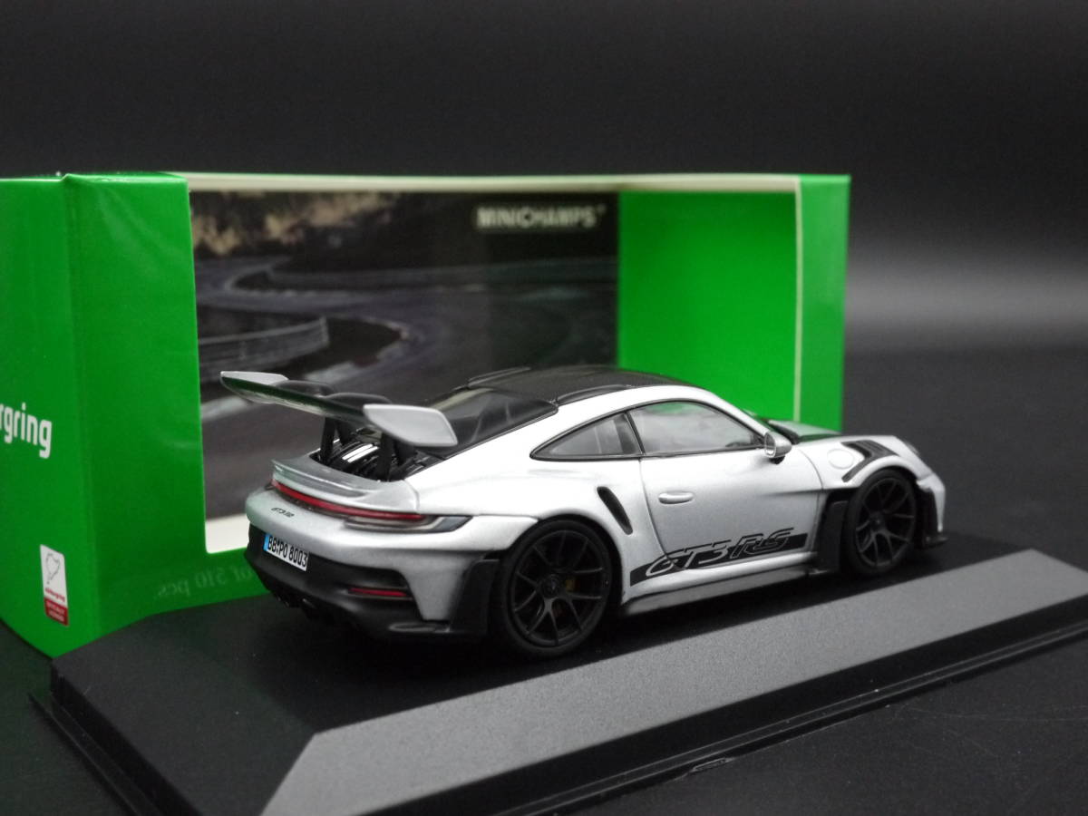 1:43 Minichamps ポルシェ 911 (992) GT3 RS Weissach Package ニュルブルクリンク Nurburgring Porsche_画像4