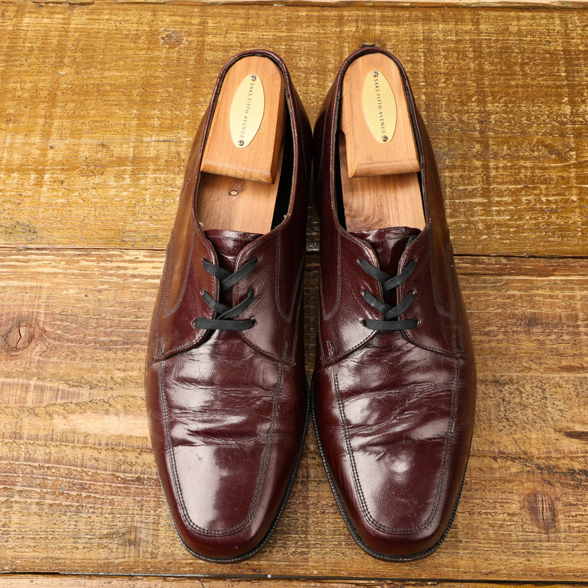 FLORSHEIMフローシャイム◆Uチップ レザーシューズ◆ブラウン◆US8/26cm_画像4