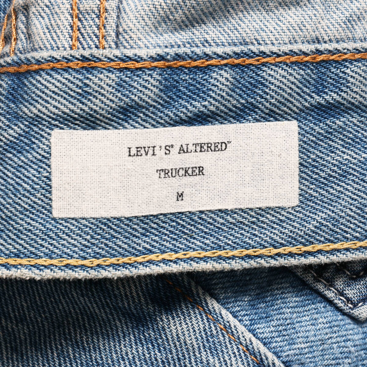 Levi'sリーバイス◆ALTERED TRUCKER デニムジャケット◆ブルー◆サイズMの画像6