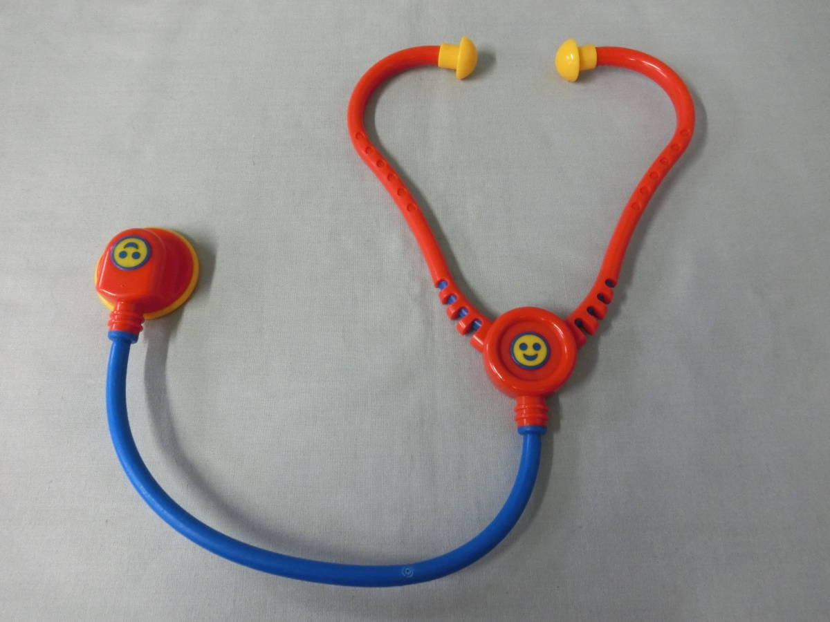 クライン社 お医者さんごっこセット おままごと ドイツ製 知育玩具 聴診器 はさみ 注射器 体温計 Klein 赤 ボーネルンドの画像9