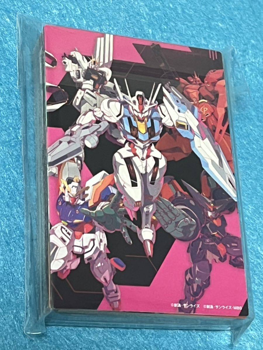 * prompt decision Mobile Suit Gundam arsenal base official 9 pocket binder - set ..labe ring check card 45 pieces set!1.5 anniversary unopened 