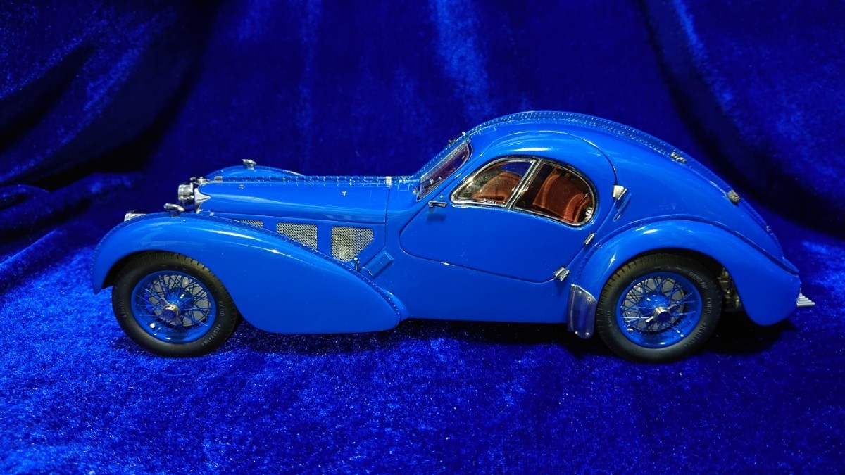 1/18 CMC M-083 Bugatti Typ 57 Atlantic Coupe Chassis Nr.57.591 (R.B.Pope), 1938 ブガッティ アトランティッククーペ 検 Autoart_画像4