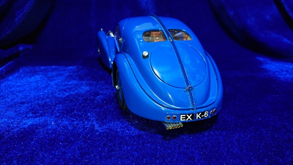 1/18 CMC M-083 Bugatti Typ 57 Atlantic Coupe Chassis Nr.57.591 (R.B.Pope), 1938 ブガッティ アトランティッククーペ 検 Autoart_画像6