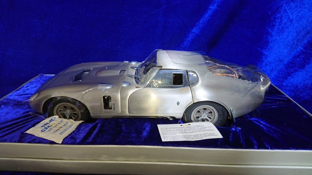 1/12 The Franklin Mint Shelby Daytona Coupe Fine pewter フランクリンミント 白鑞 錫 シェルビー デイトナ クーペ 検 1/18 アンティーク_画像1