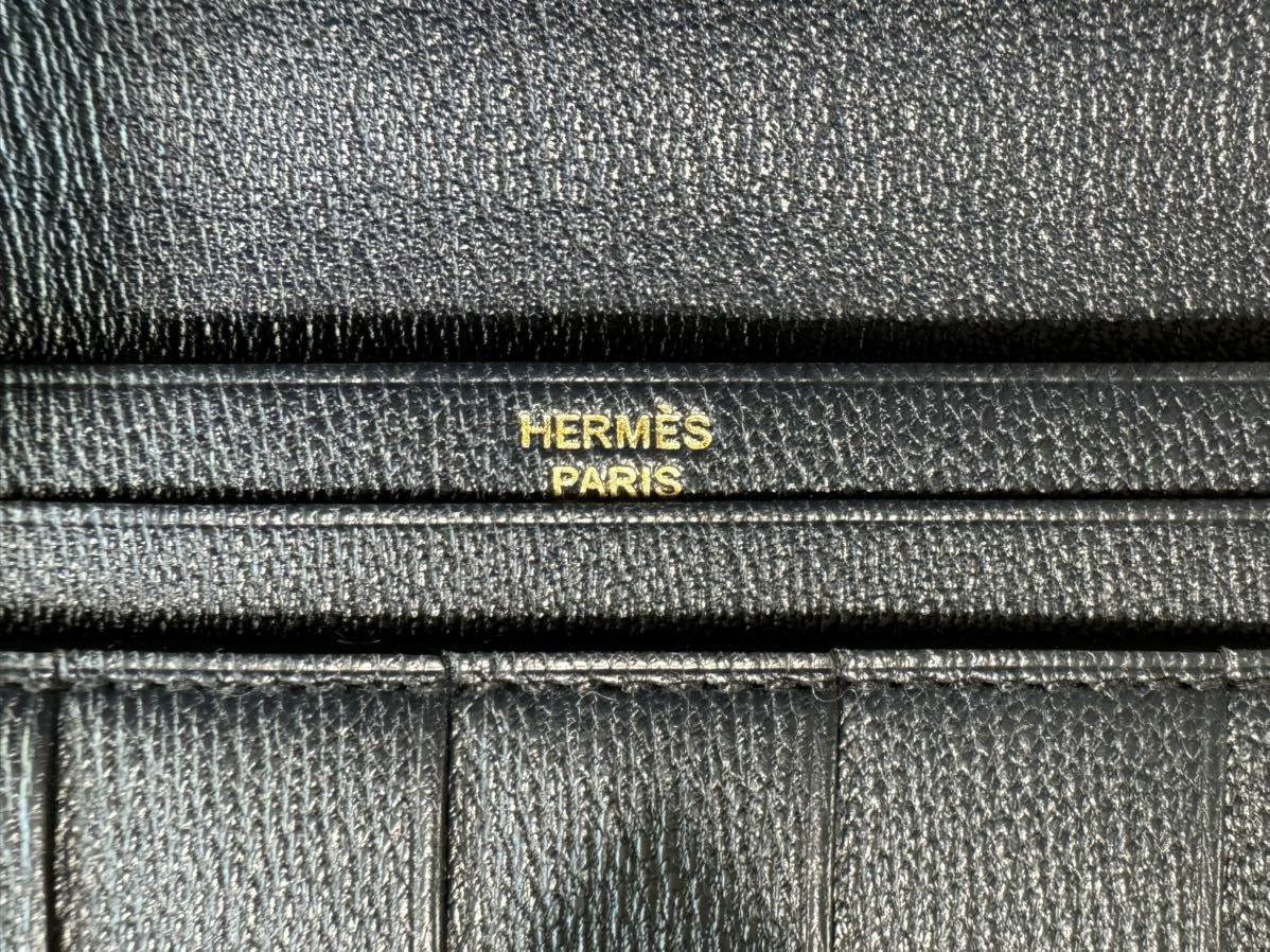 新品 未使用！ エルメス ベアン クロコダイル マット グリーン HERMES 財布 アリゲーター