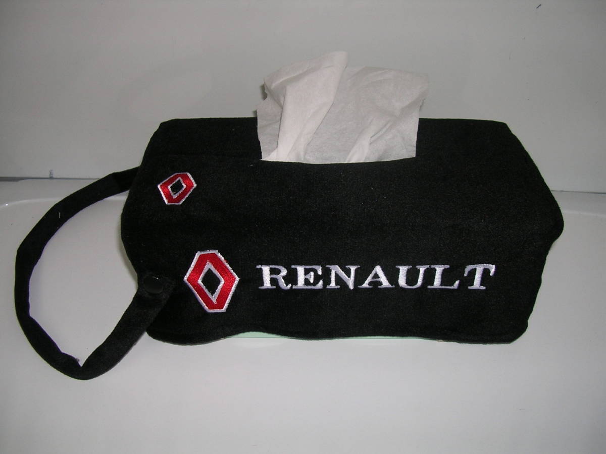  включая доставку * Renault RENAULT* коробка для салфеток, кейс покрытие Tissue Box Cover * Италия из покупка * определенные товары *