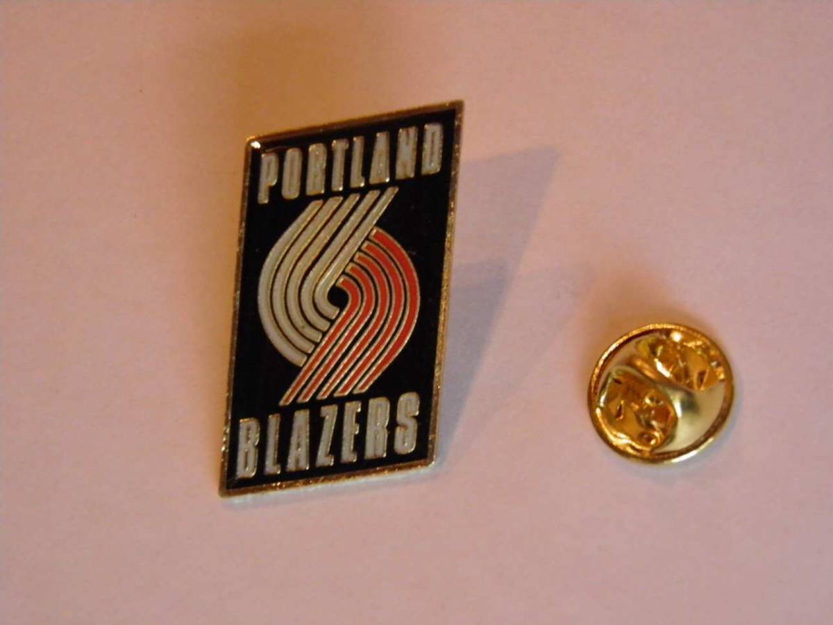 送料無料★ポートランド Portland BLAZERS★basketball★ピンバッジ★バスケットボールNBA★入手困難★限定商品★希少★_画像1