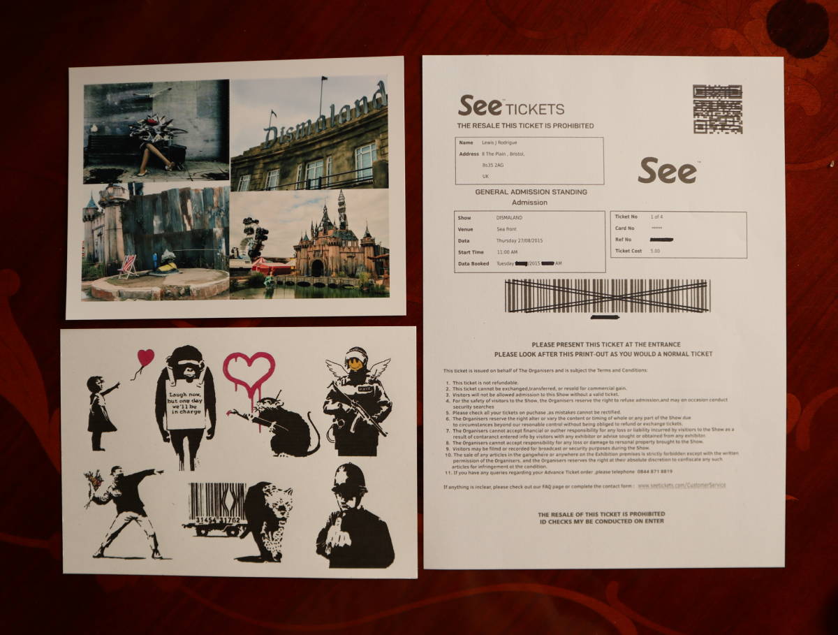  free shipping * Bank si-Banksy*Shadow Box 3d* genuine work guarantee *The Walled Off Hotel* box type stencil art Bank si- produce hotel 4/10