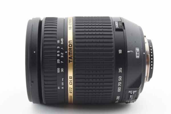 【訳有品 外観光学綺麗】TAMRON タムロン 18-270mm 1:3.5-6.3 Di II ニコン用 AFレンズ オートフォーカス不良 #296_画像6