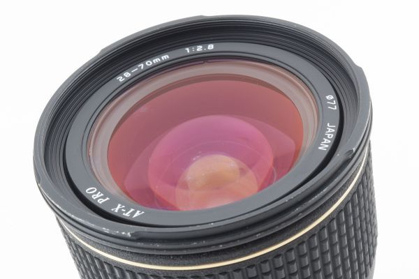 [ practical goods ]Tokina Tokina AT-X PRO 28-70mm F2.8 sony α A mount large three origin lens #306