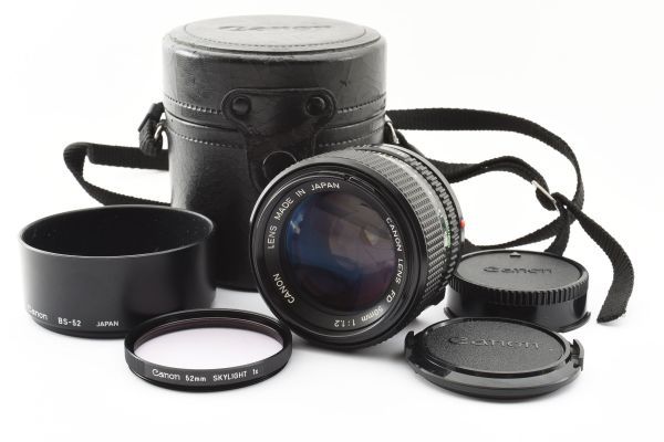 【実用美品】Canon キャノン new FD 50mm F1.2 MFレンズ FDマウント #104_画像1
