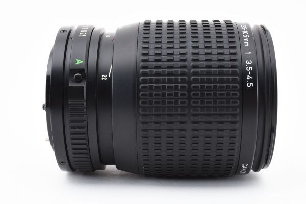 【実用外観美品】Canon キャノン new FD 35-105mm 3.5-4.5 MFレンズ #381-2_画像8