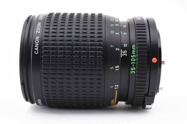 【実用外観美品】Canon キャノン new FD 35-105mm 3.5-4.5 MFレンズ #381-2_画像7