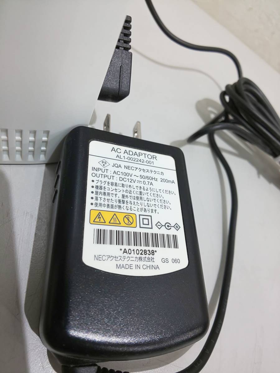 56264★NEC Wi-Fiルーター PA-WR815ON 通電品の画像3