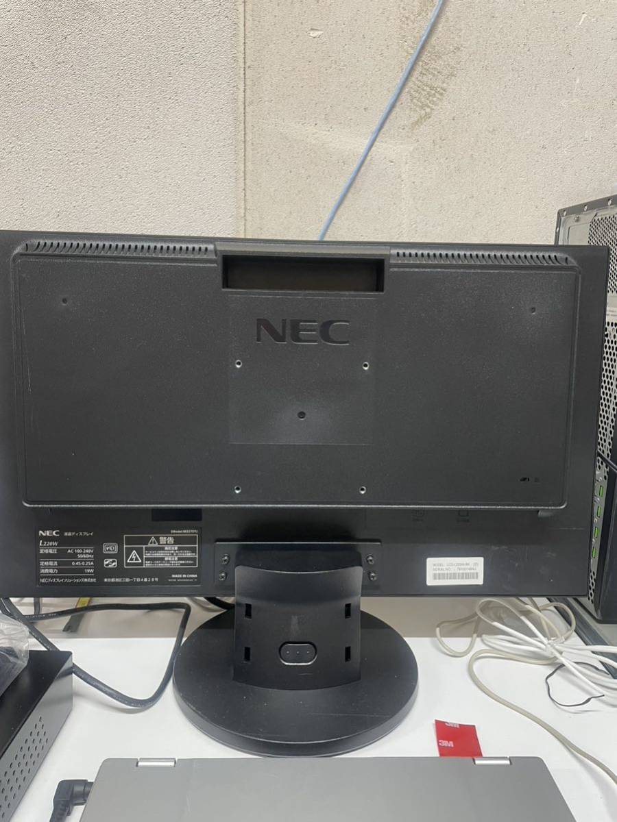 NEC液晶ディスプレイ LCD-L220W-BKの画像3