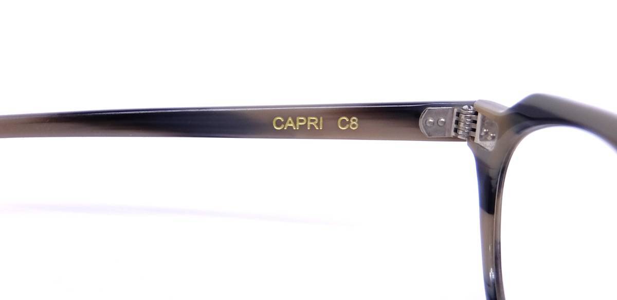REWOP MILANO CAPRI クリアレンズ サイズF グレー アーミーグリーン 47-24-145 リワップミラノ カプリ 眼鏡 メガネ サングラスの画像3