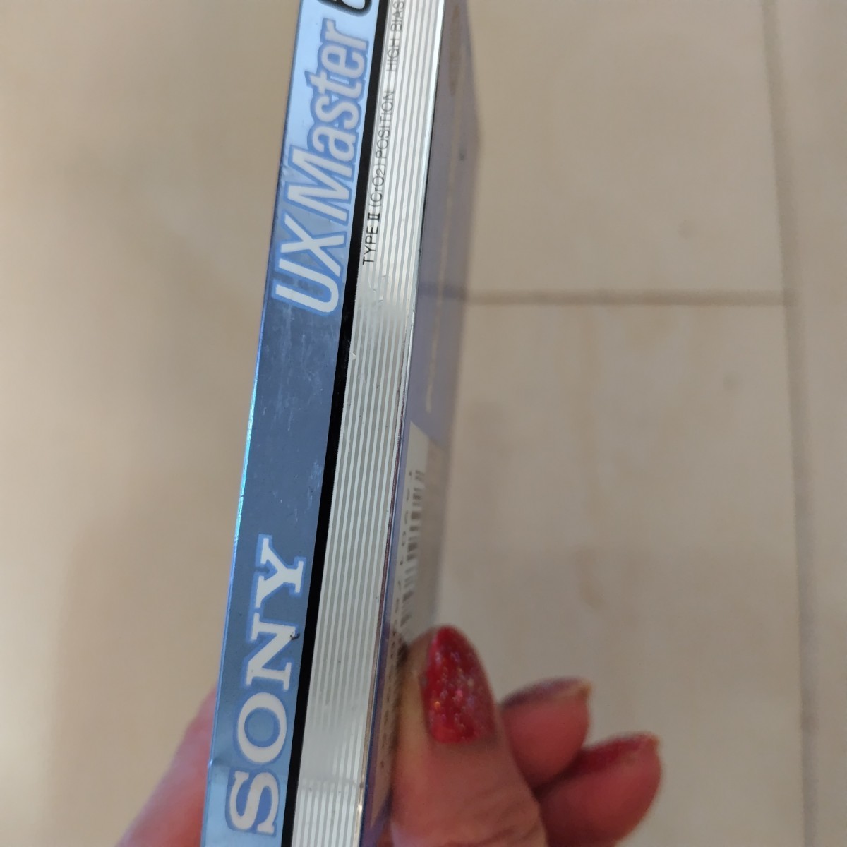 SONY ソニー UX Master 60分 UX-MST 60 カセットテープ 未開封 送料520円より_画像8