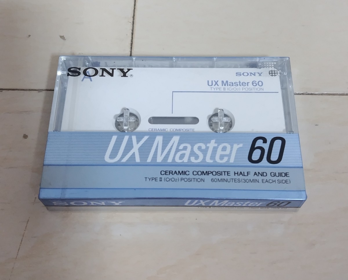 SONY ソニー UX Master 60分 UX-MST 60 カセットテープ 未開封 送料520円より_画像1