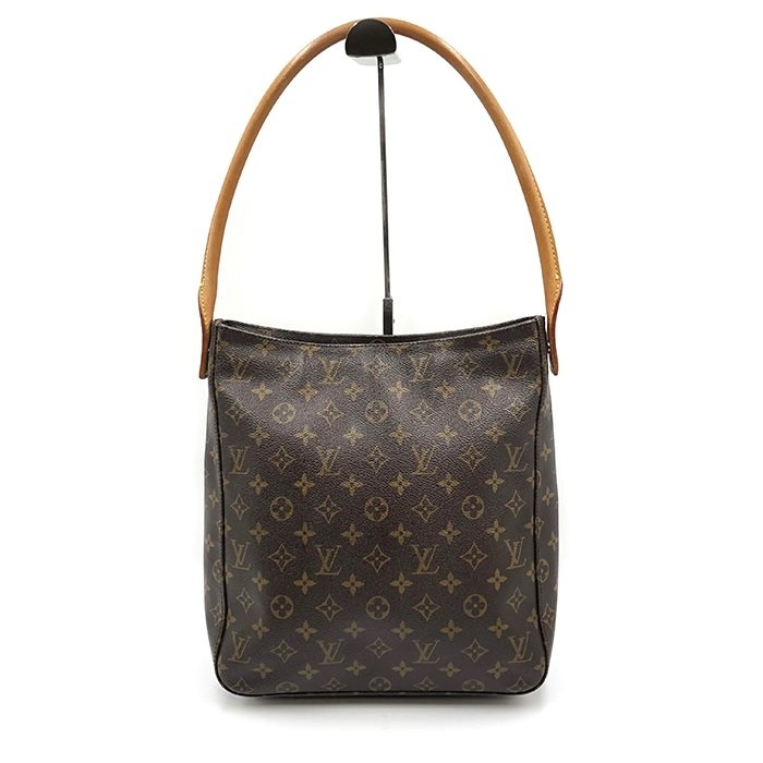 ルイヴィトン Louis Vuitton ショルダーバッグ モノグラム ルーピングGM ブラウン系 送料無料 h0101yq00267 中古 古着 ブランド古着DB_画像2